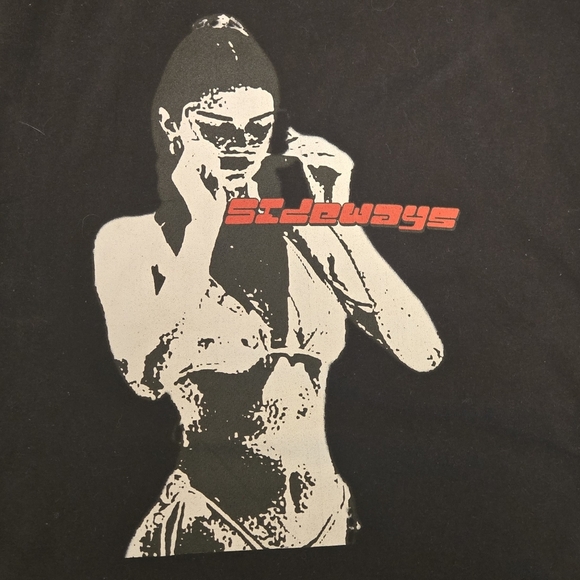 Sideways Co Graphic Teeshirt Size M - Picture 3 of 3